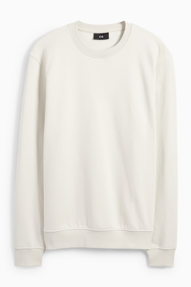 Men - Sweatshirt - cremewhite