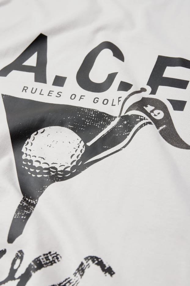 Bărbați - Tricou - gri deschis