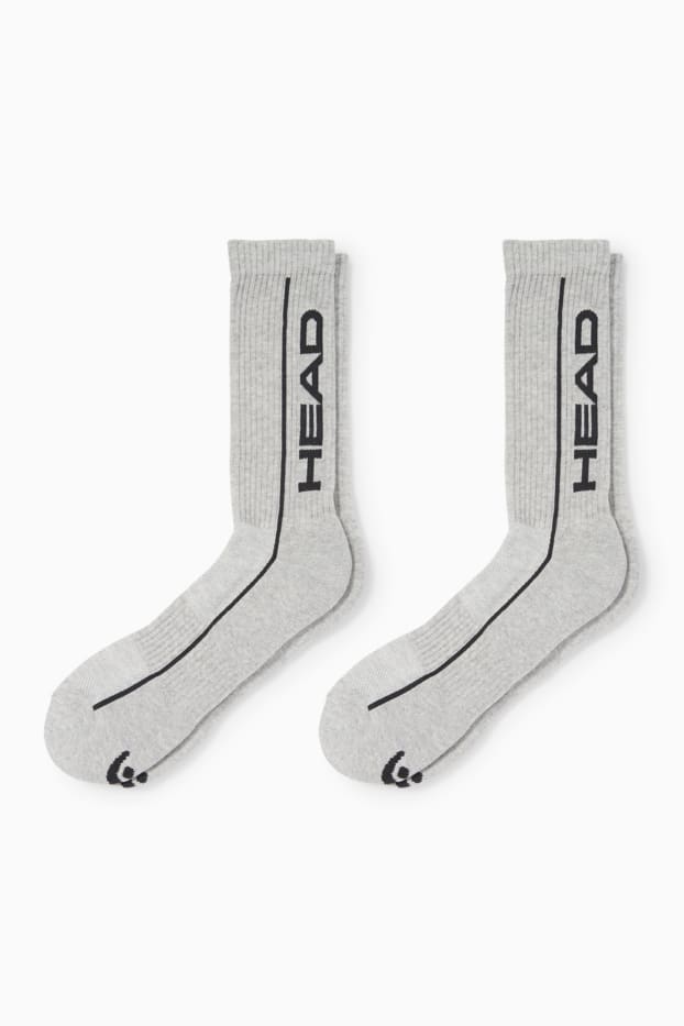 Herren - HEAD - Multipack 2er - Tennissocken - grau