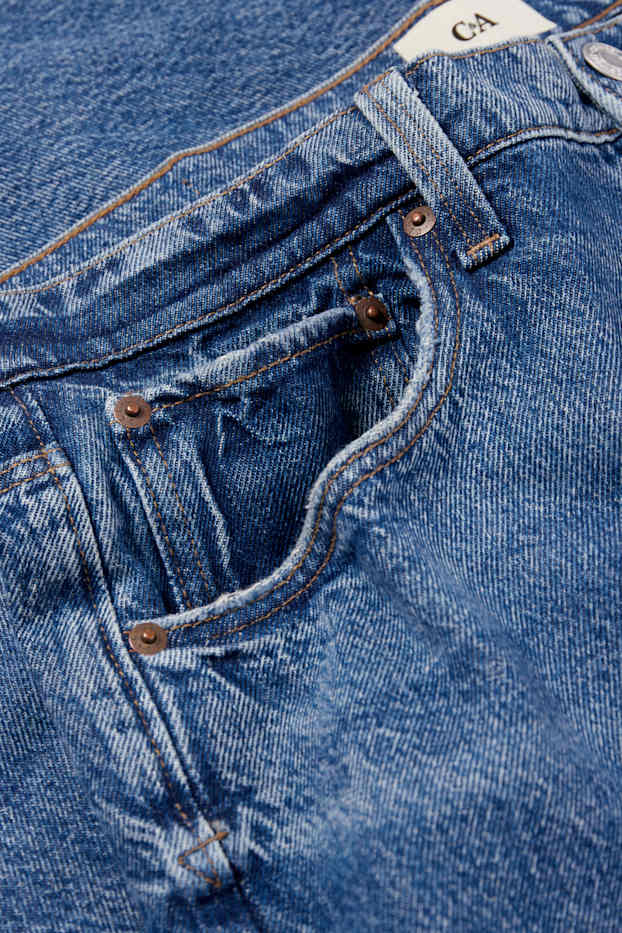Herren - Relaxed Jeans - jeansblau