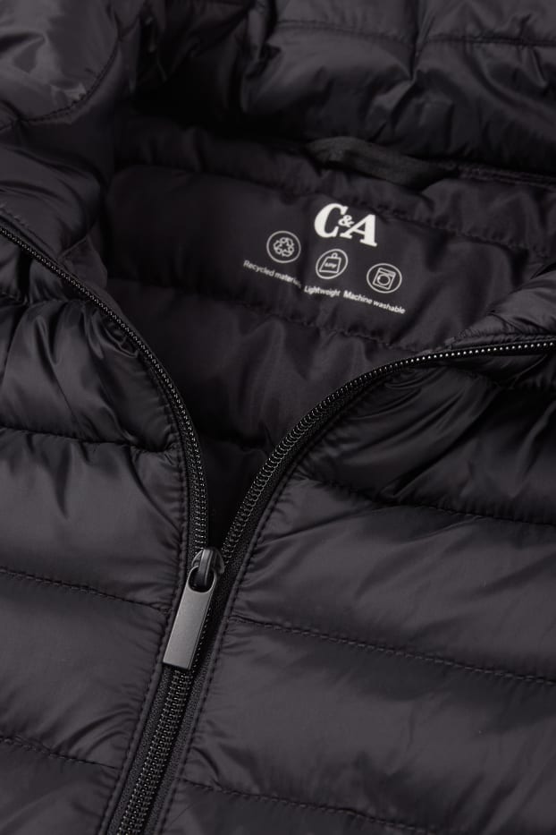 Damen - Steppjacke - schwarz