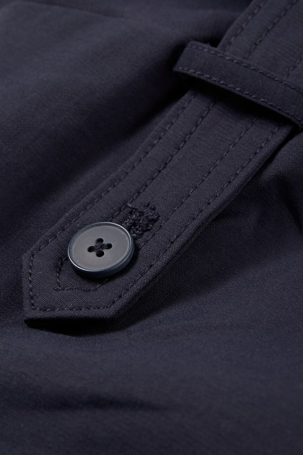 Damen - Trenchcoat - dunkelblau