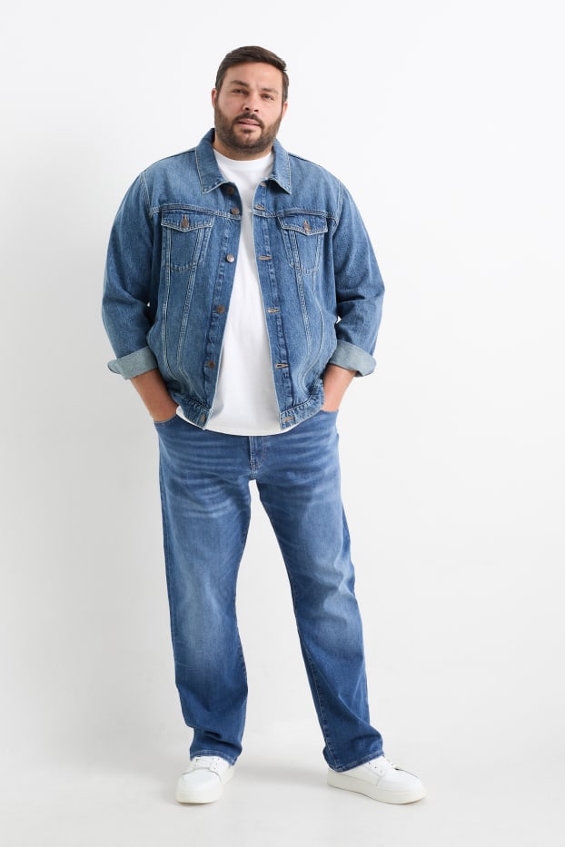 Hommes - Straight jean - Flex - LYCRA® - jean bleu