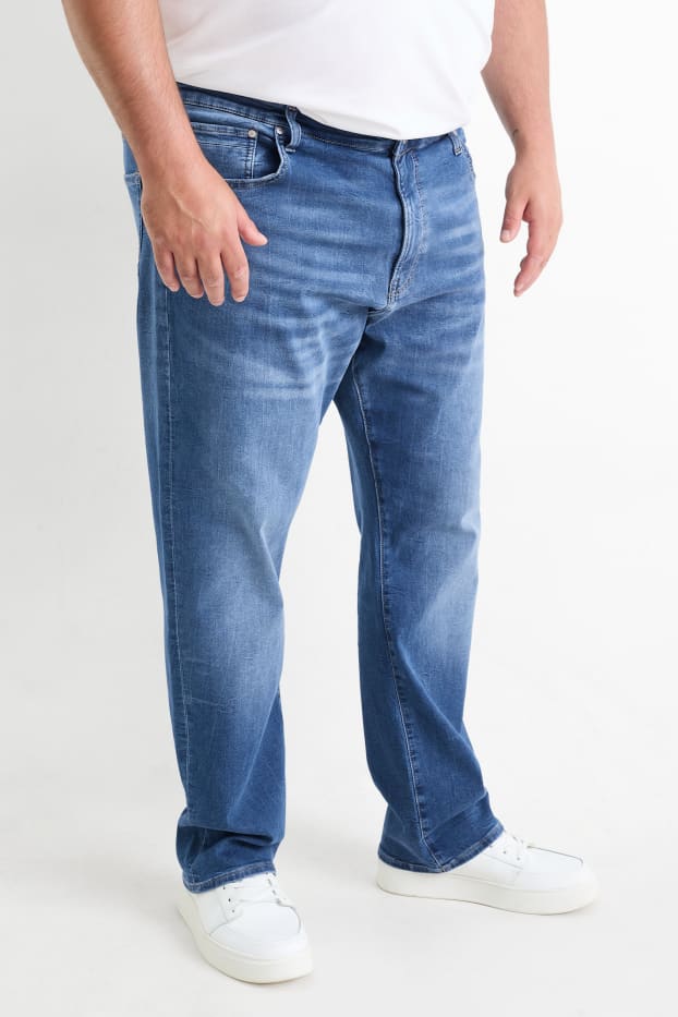 Hommes - Straight jean - Flex - LYCRA® - jean bleu