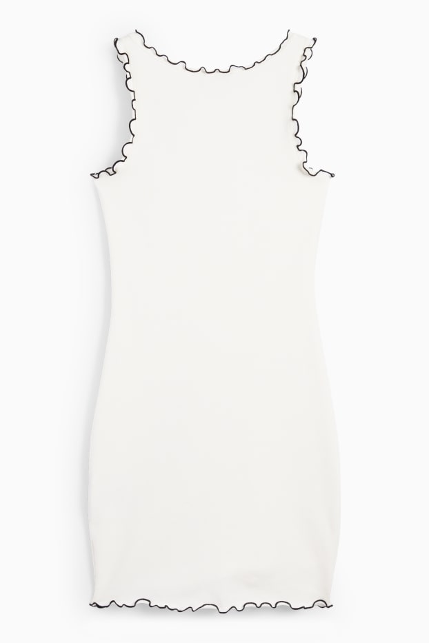 Femmes - Robe moulante - blanc