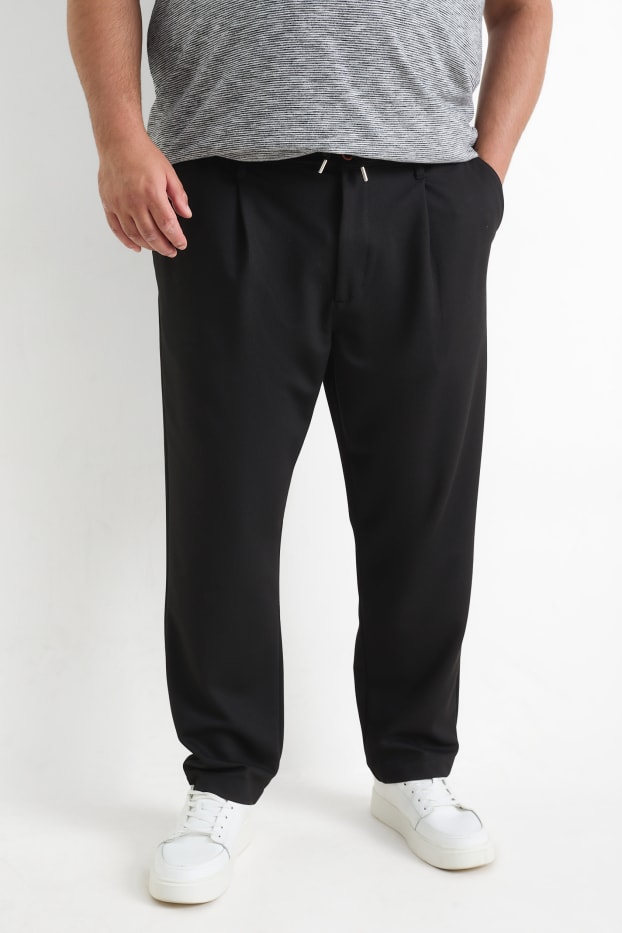 Bărbați - Chino - tapered fit - negru