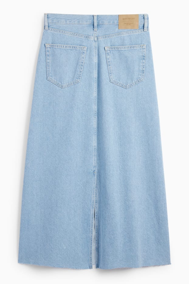 Women - Denim skirt - denim-light blue