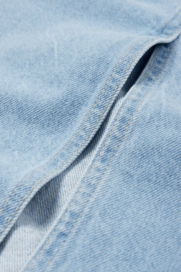 Women - Denim skirt - denim-light blue