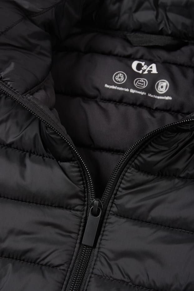 Damen - Steppjacke - schwarz