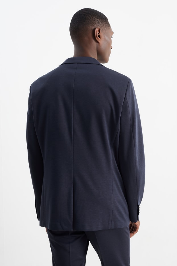 Bărbați - Sacou modular - slim fit - Flex - 4 Way Stretch - LYCRA® - albastru închis