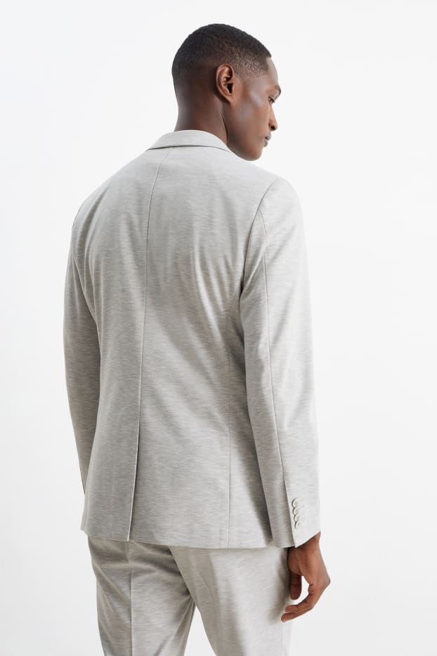 Home - Americana combinable - slim fit - Flex - 4 Way Stretch - LYCRA® - gris clar