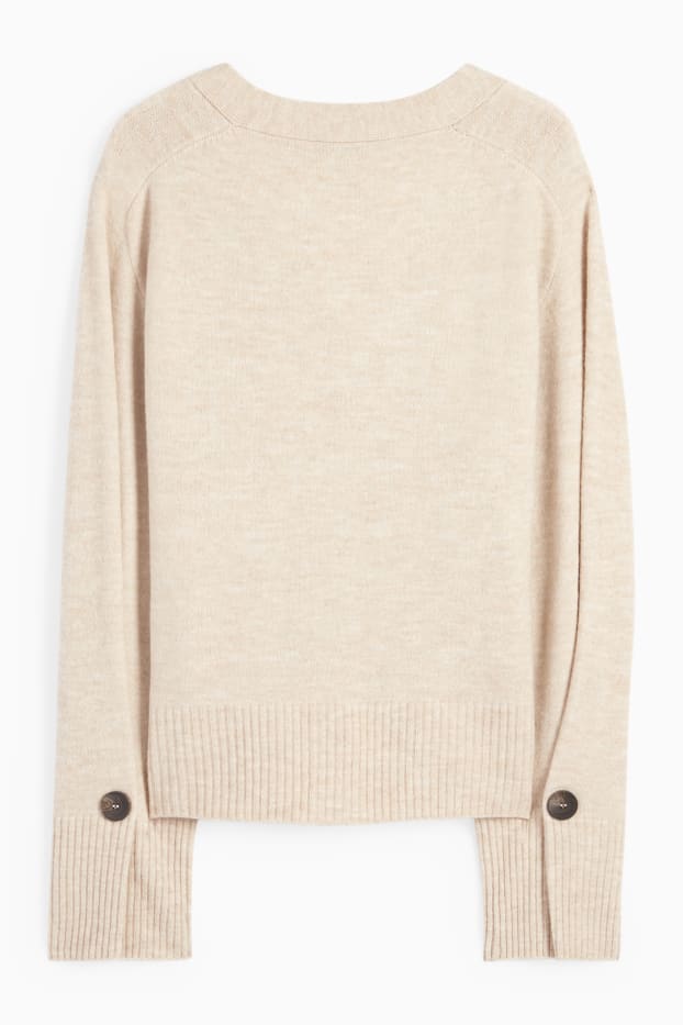 Kobiety - Kardigan - beżowy