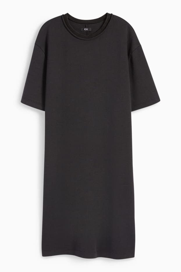 Donna - Vestito a t-shirt - nero