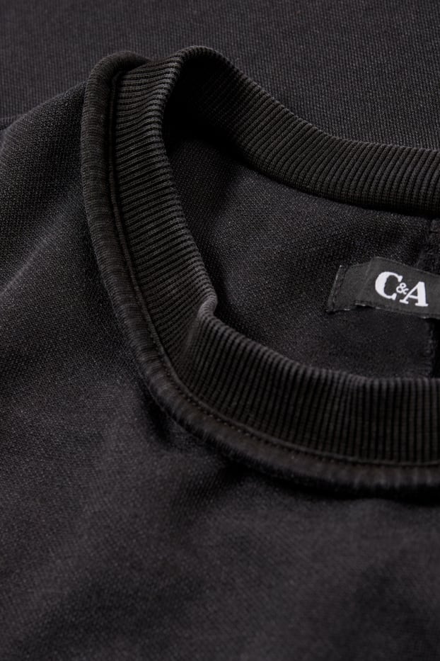 Donna - Vestito a t-shirt - nero