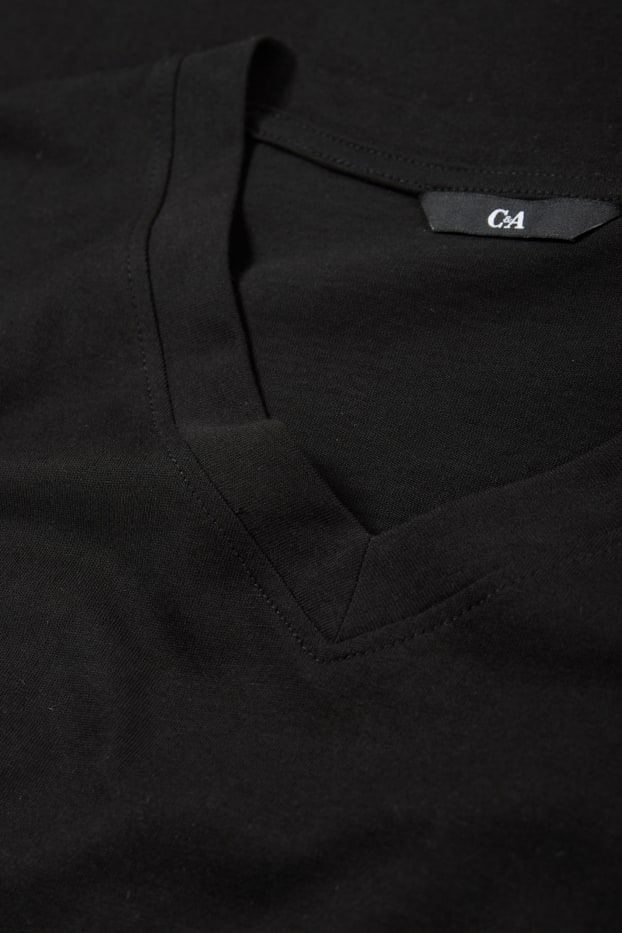 Men - Multipack of 2 - T-shirt - black