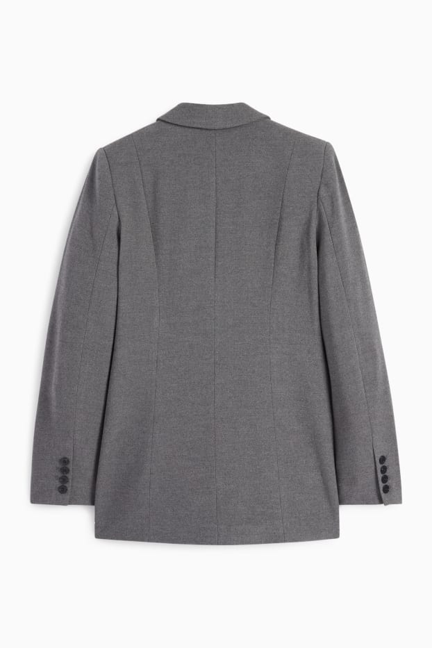 Dona - Longblazer oversized - gris fosc