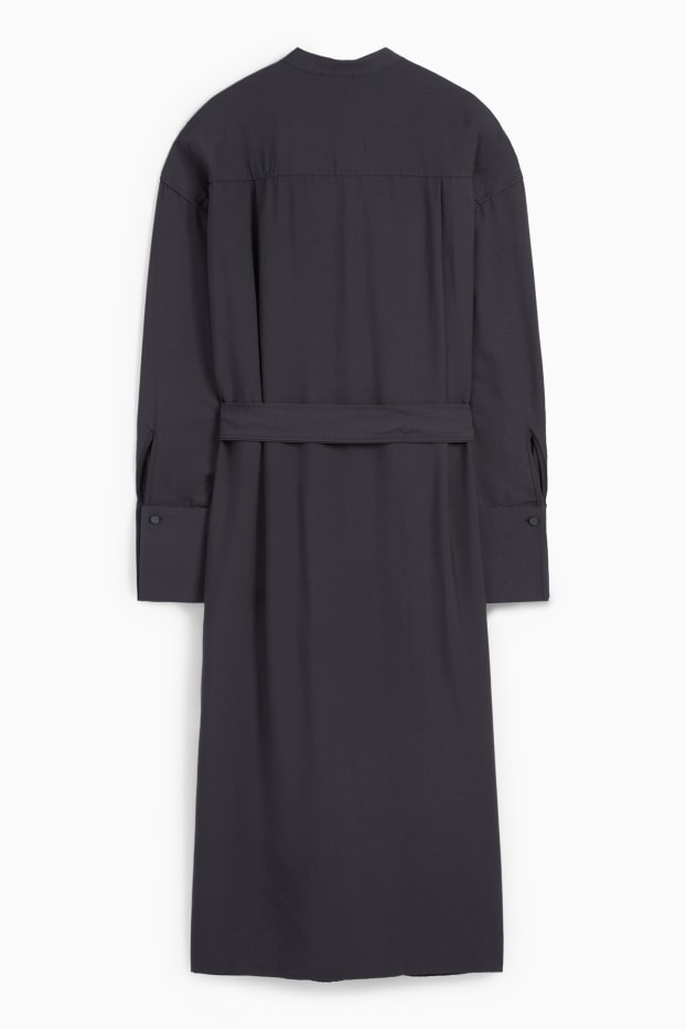 Femmes - Robe-chemisier - noir