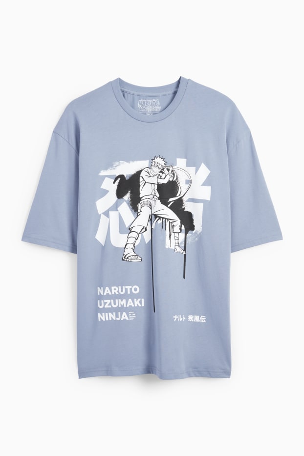 Home - Oversized - samarreta de màniga curta - Naruto - blau