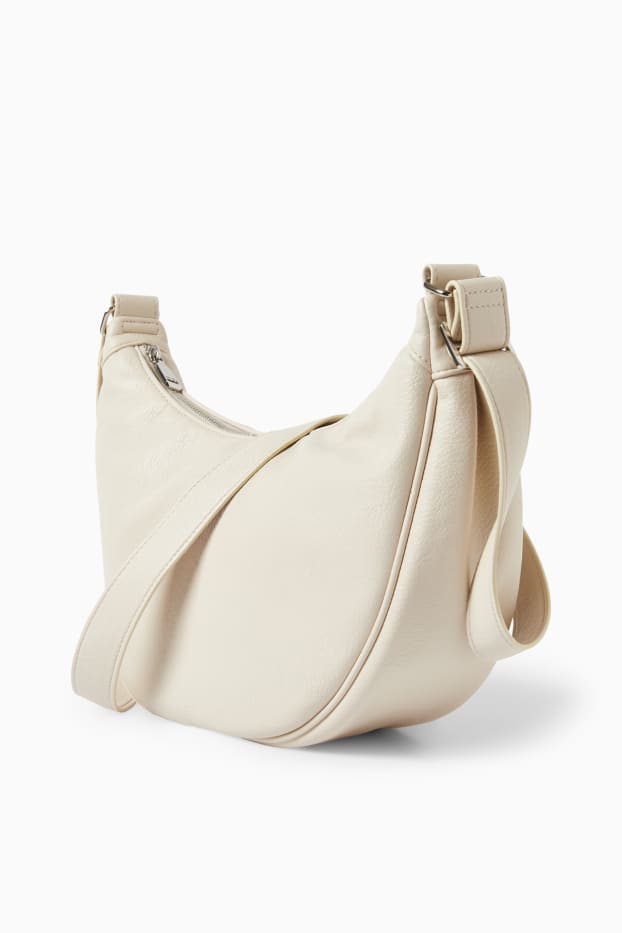 Femmes - Sac à bandoulière - synthétique - beige