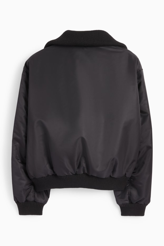Femmes - Blouson aviateur - noir
