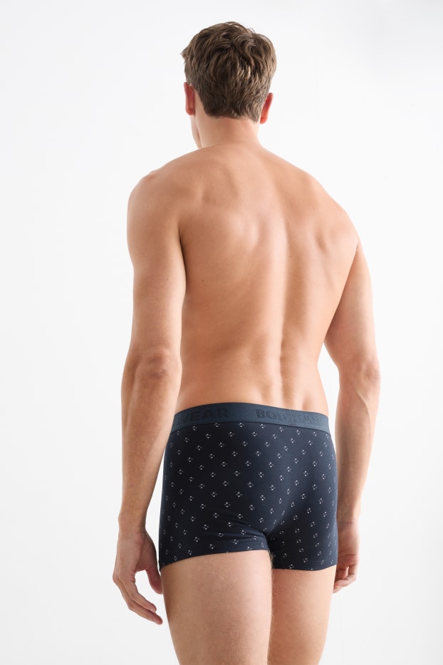 Herren - Multipack 3er - Trunks - dunkelblau