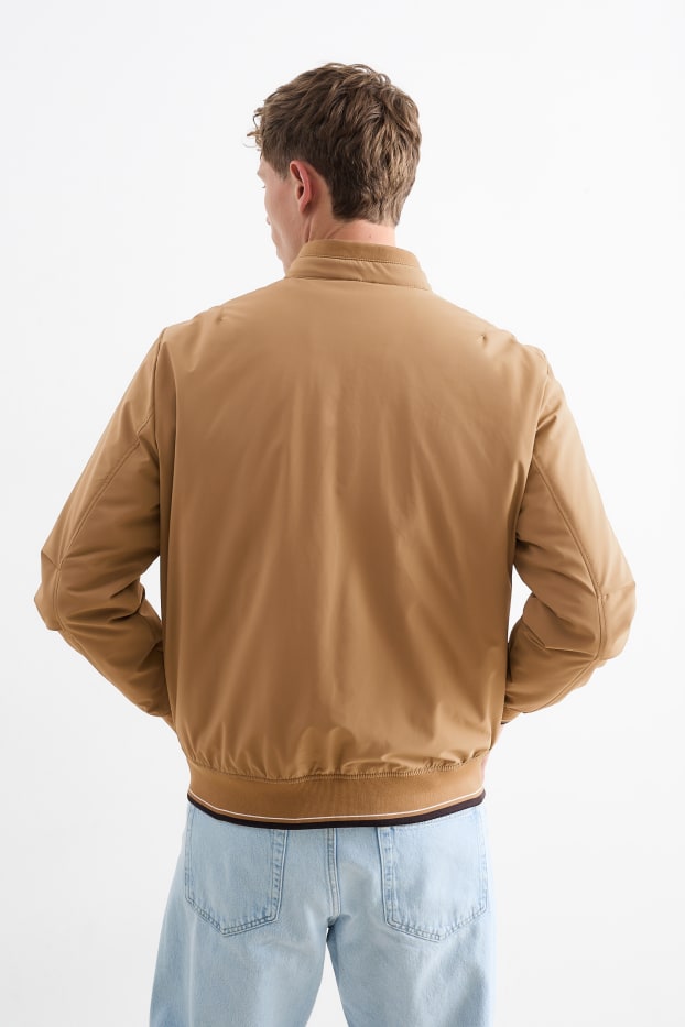 Hommes - Blouson - déperlant - marron clair