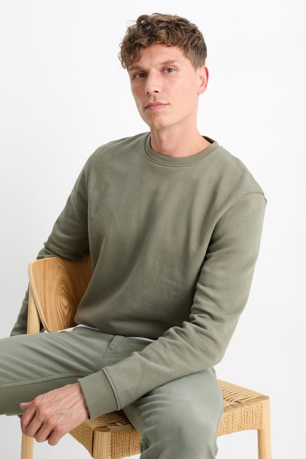 Hommes - Sweat - vert