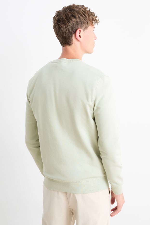 Hommes - Sweat - vert clair