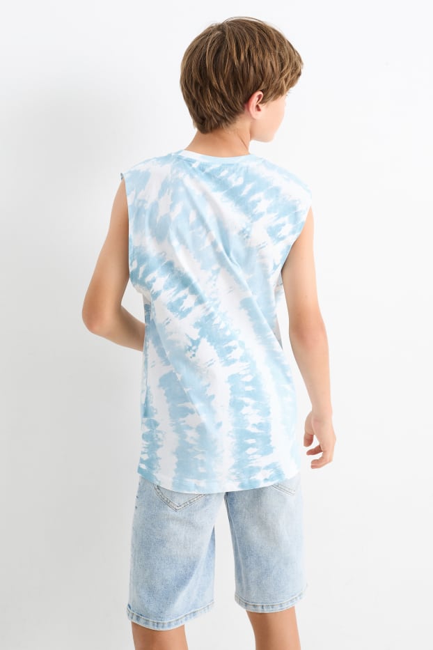 Enfants garçons - Surfeur - haut - bleu clair