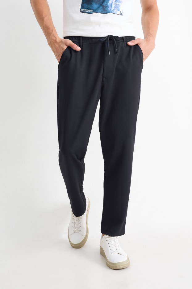 Home - Xinos - tapered fit - blau fosc