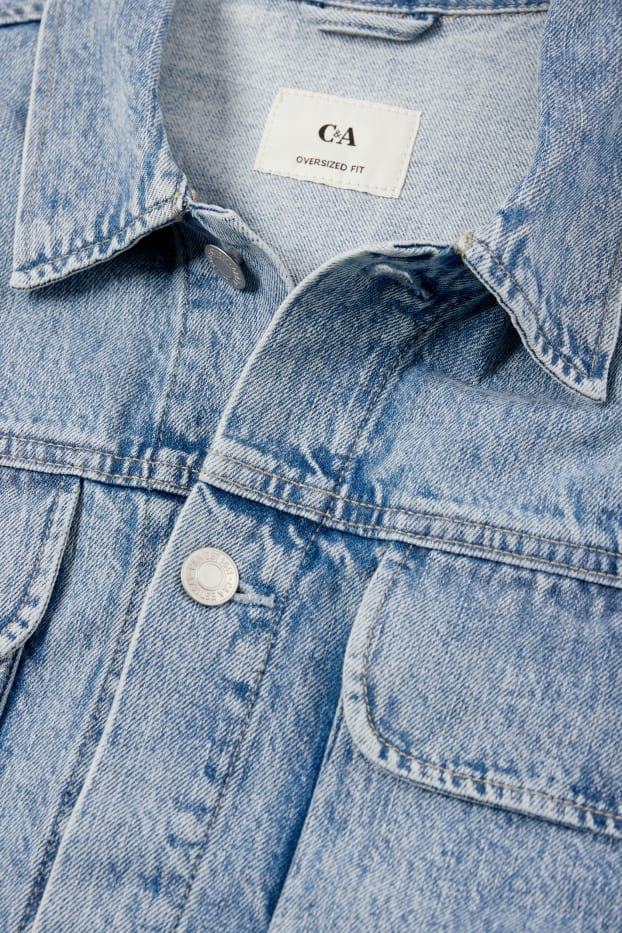 Men - Denim jacket - denim-light blue