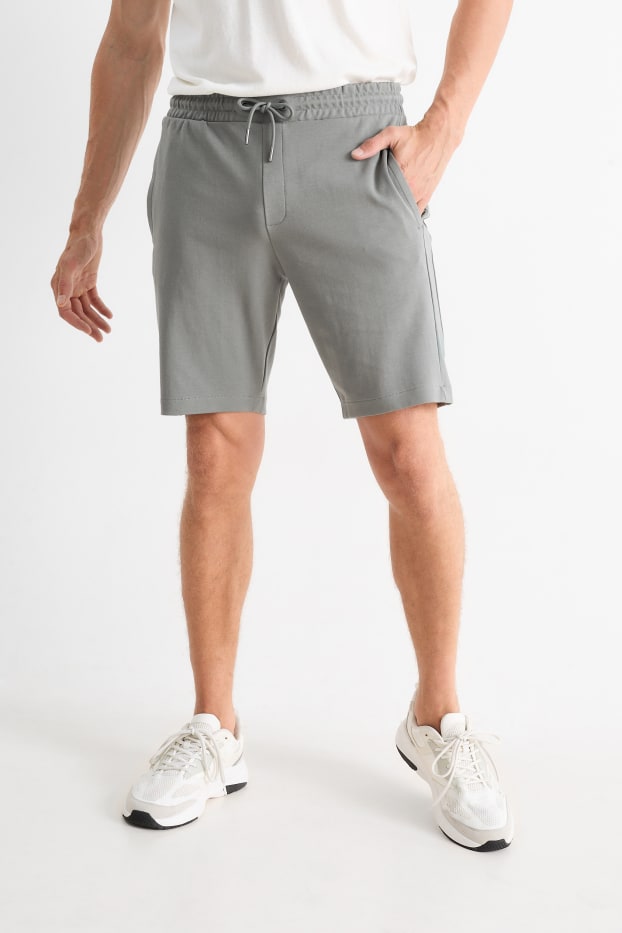 Home - Pantalons curts de xandall - verd