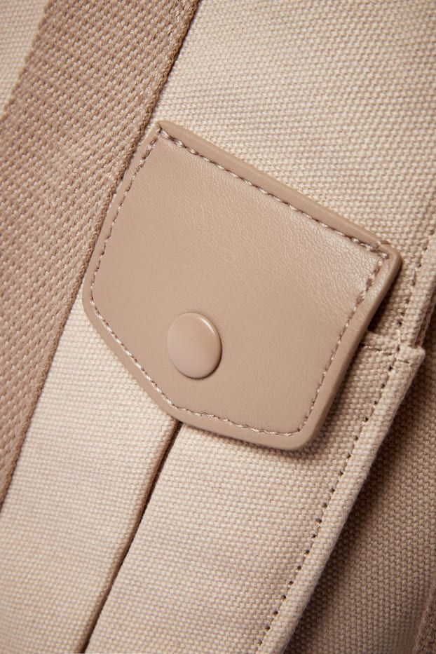 Femmes - Sac à bandoulière amovible - beige