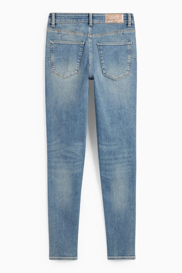 Femmes - Skinny jean - mid waist - shaping jean - Flex - LYCRA® - jean bleu