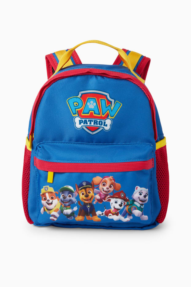 Kinder Jungen - PAW Patrol - Chase, Marshall, Rubble, Skye - Rucksack - blau