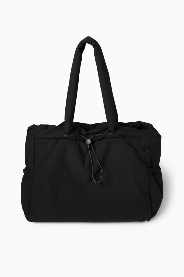 Dámské - Kabelka shopper - černá