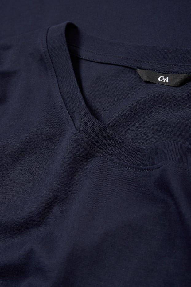 Bărbați - Tricou - albastru închis