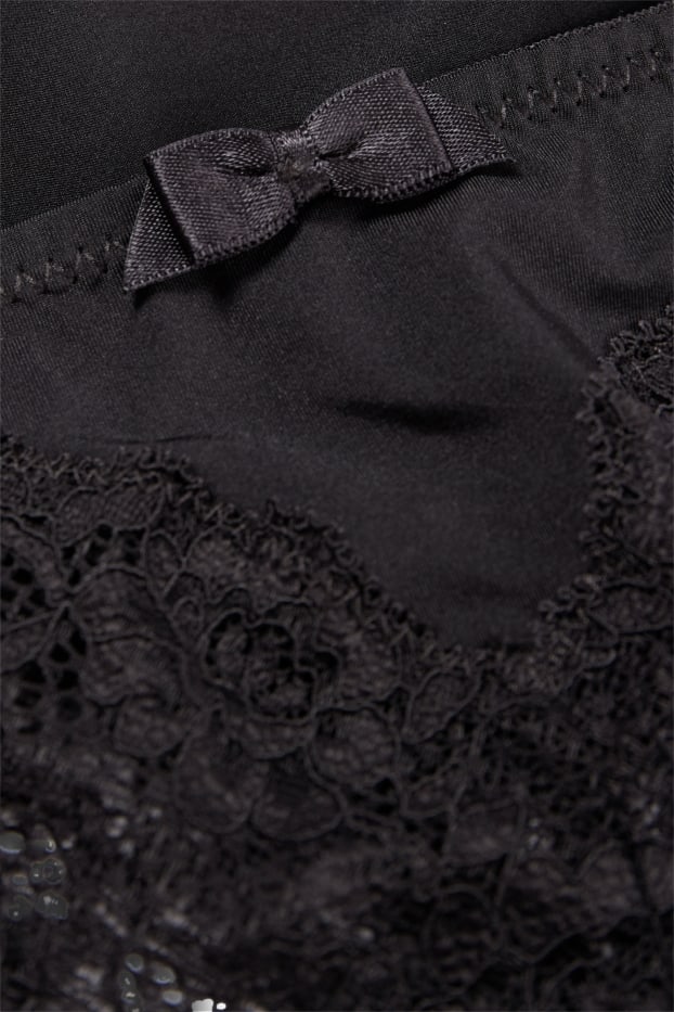 Damen - Slip - schwarz