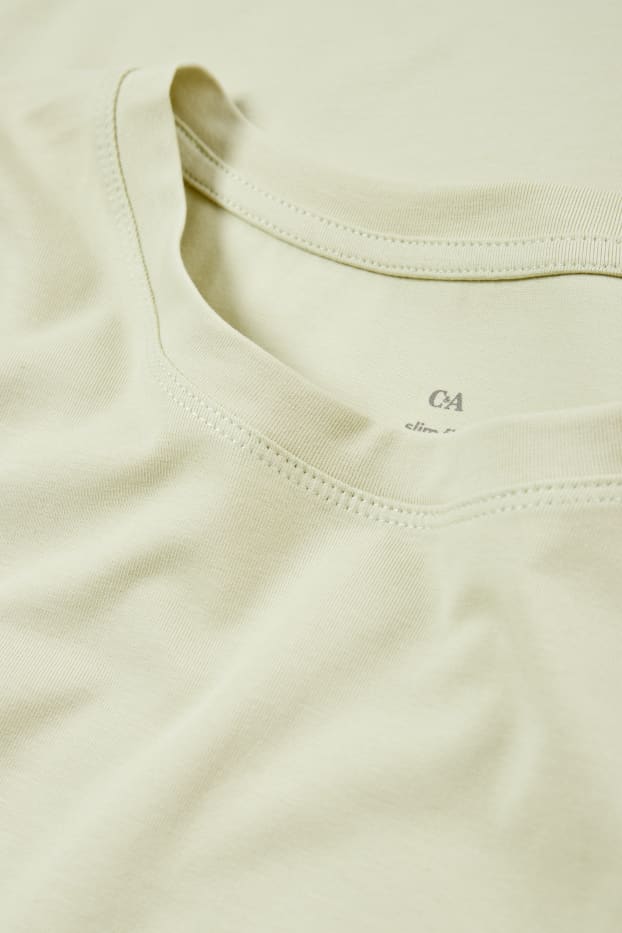 Donna - Maglia a maniche lunghe - verde chiaro