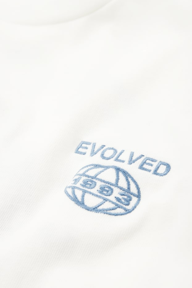 Hommes - T-shirt surdimensionné - blanc