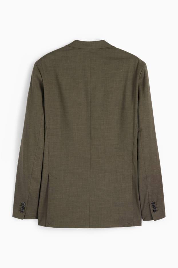 Uomo - Giacca coordinabile - regular fit - Flex - verde scuro