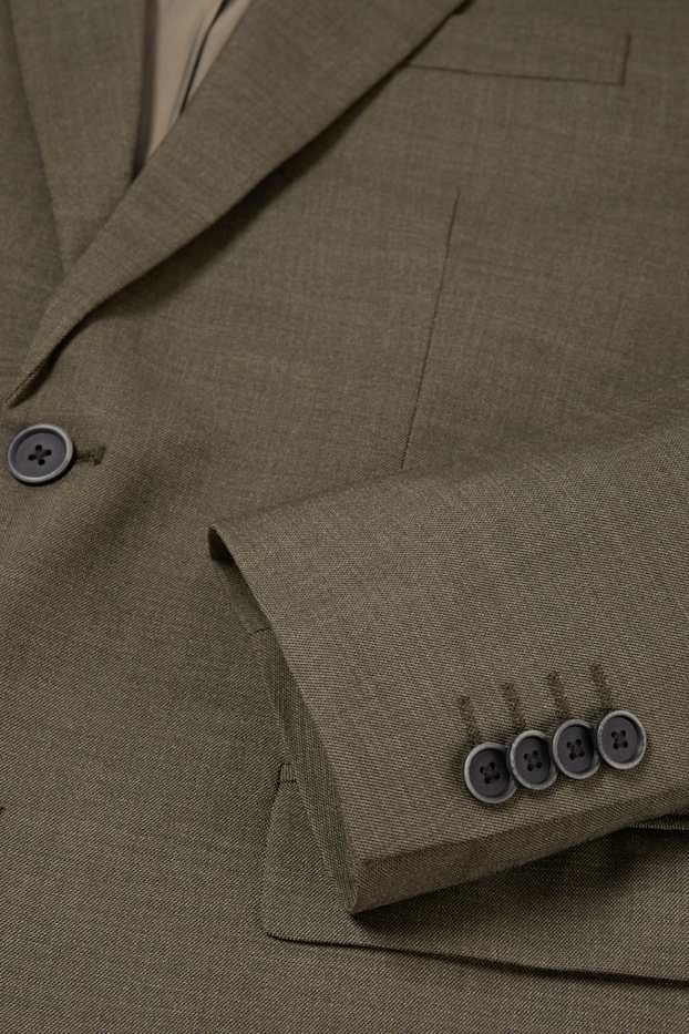 Uomo - Giacca coordinabile - regular fit - Flex - verde scuro