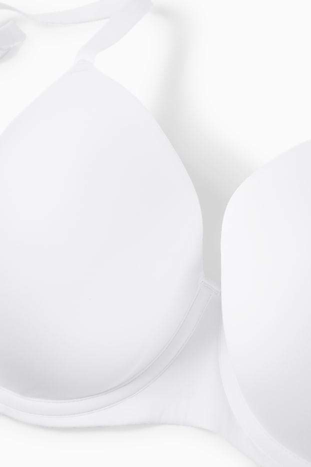 Women - Underwire bra - DEMI - padded - LYCRA® - white