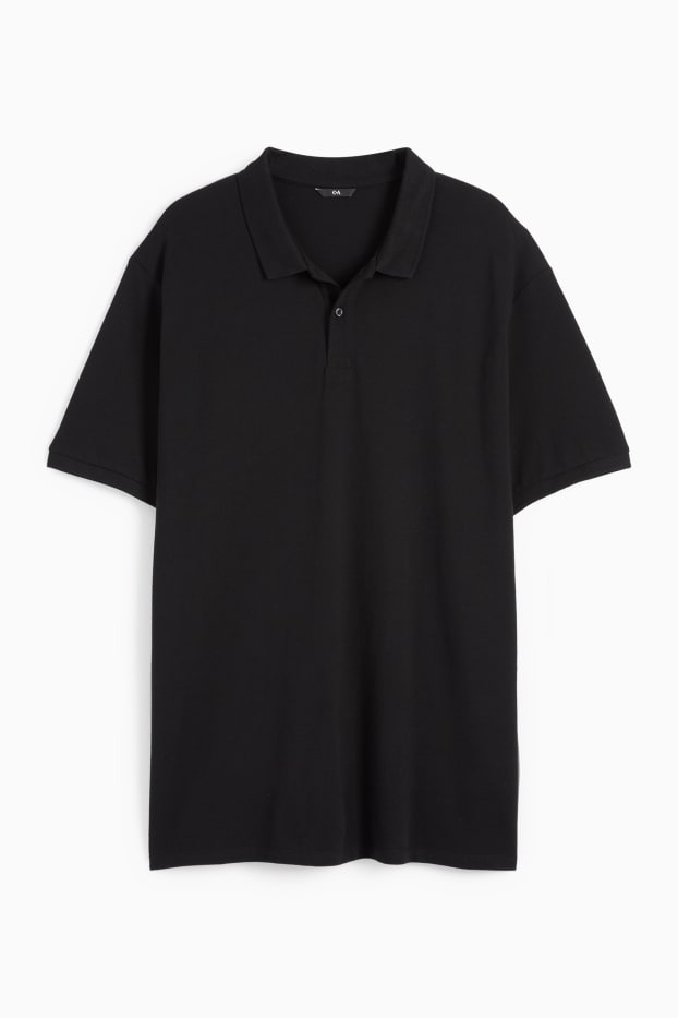 Bărbați - Tricou polo - negru