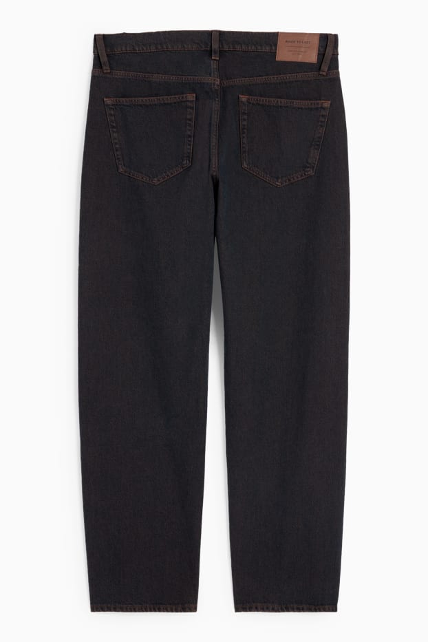 Uomo - Relaxed jeans - marrone