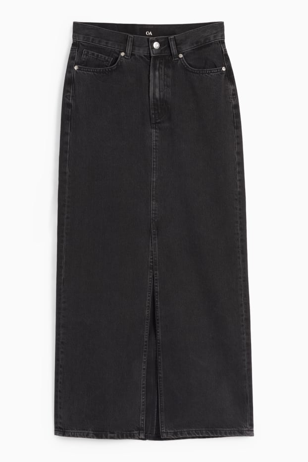 Femmes - Jupe en jean - noir