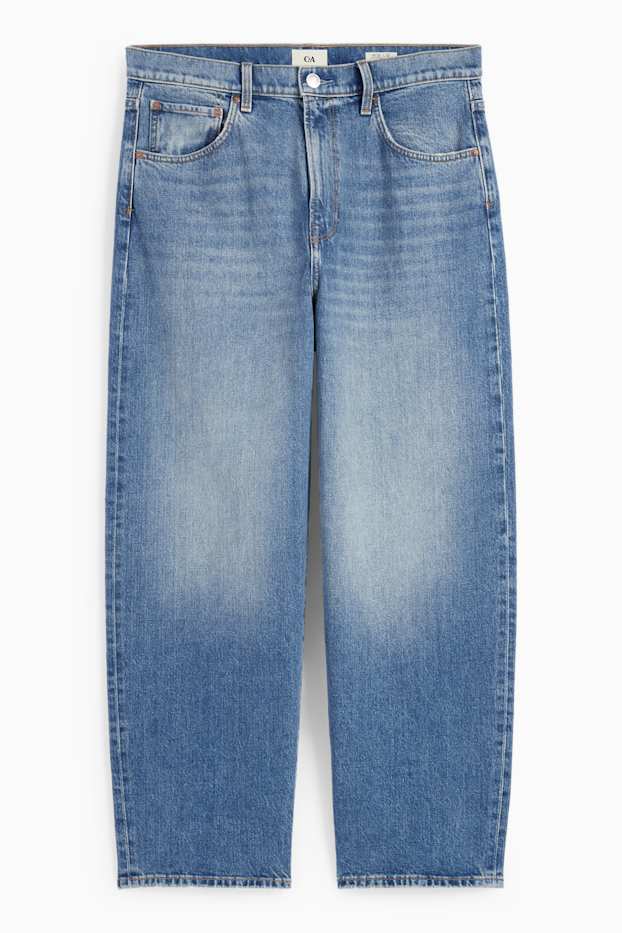 Heren - Baggy jeans - jeansblauw
