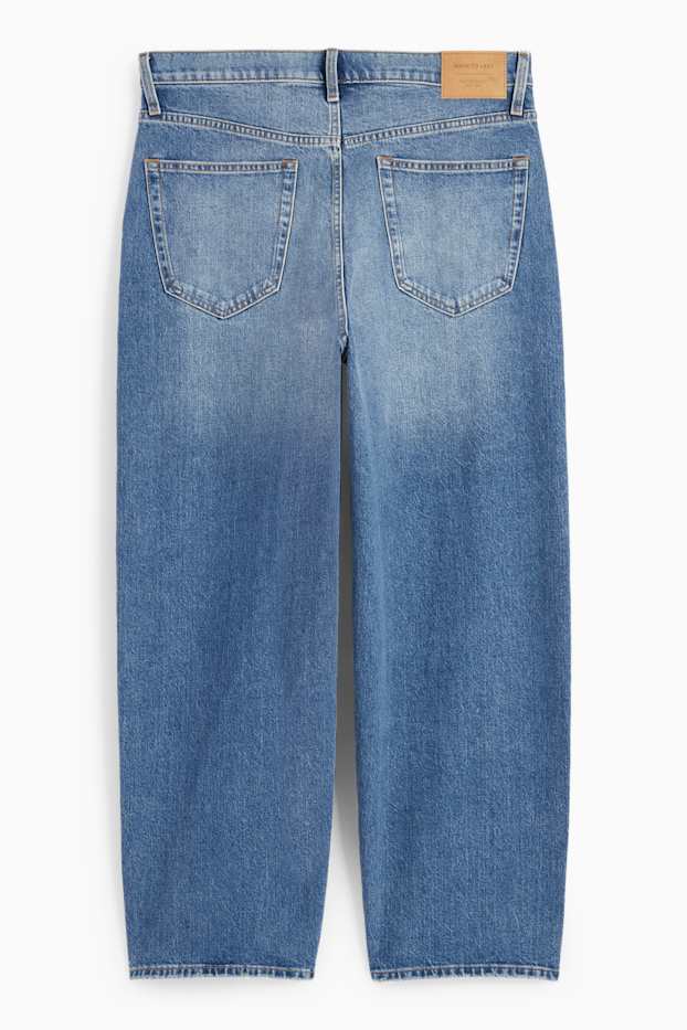 Heren - Baggy jeans - jeansblauw