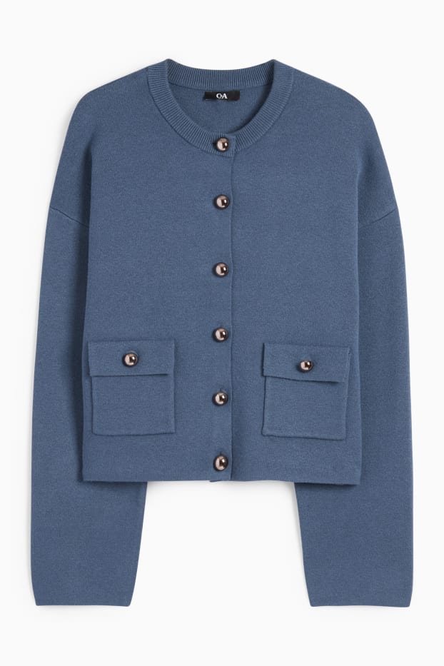 Dames - Vest - donkerblauw