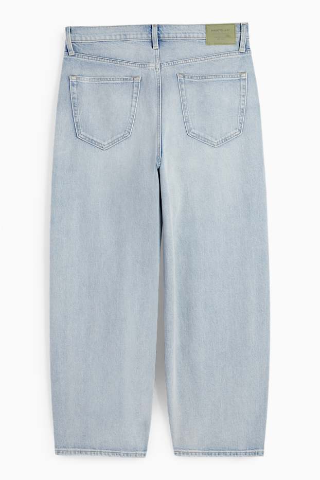 Home - Baggy jeans - texà blau clar